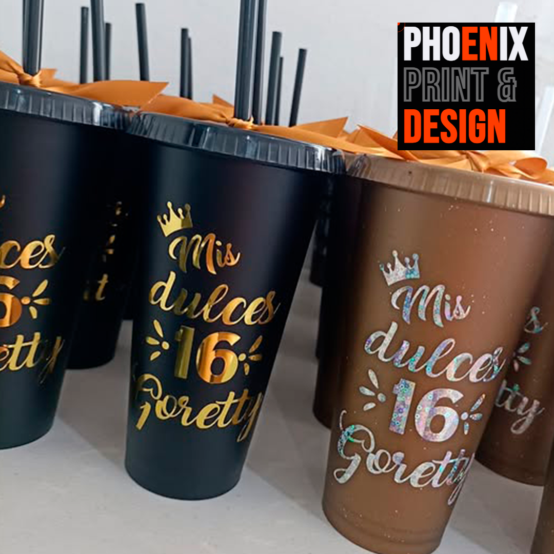 Vasos Personalizados — Sweet 16